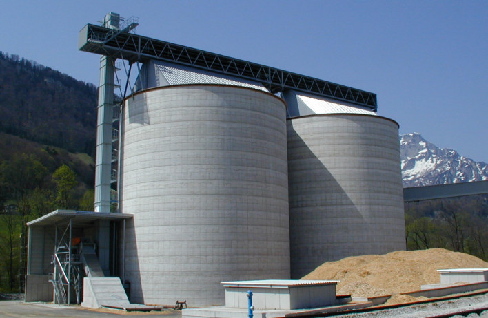 Силосные башни для биомассы - WOLF System